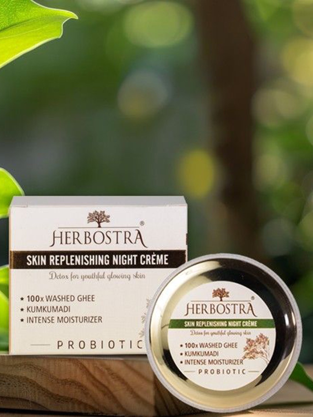 

Herbostra Skin Replenishing Night Creme - 150 g, White