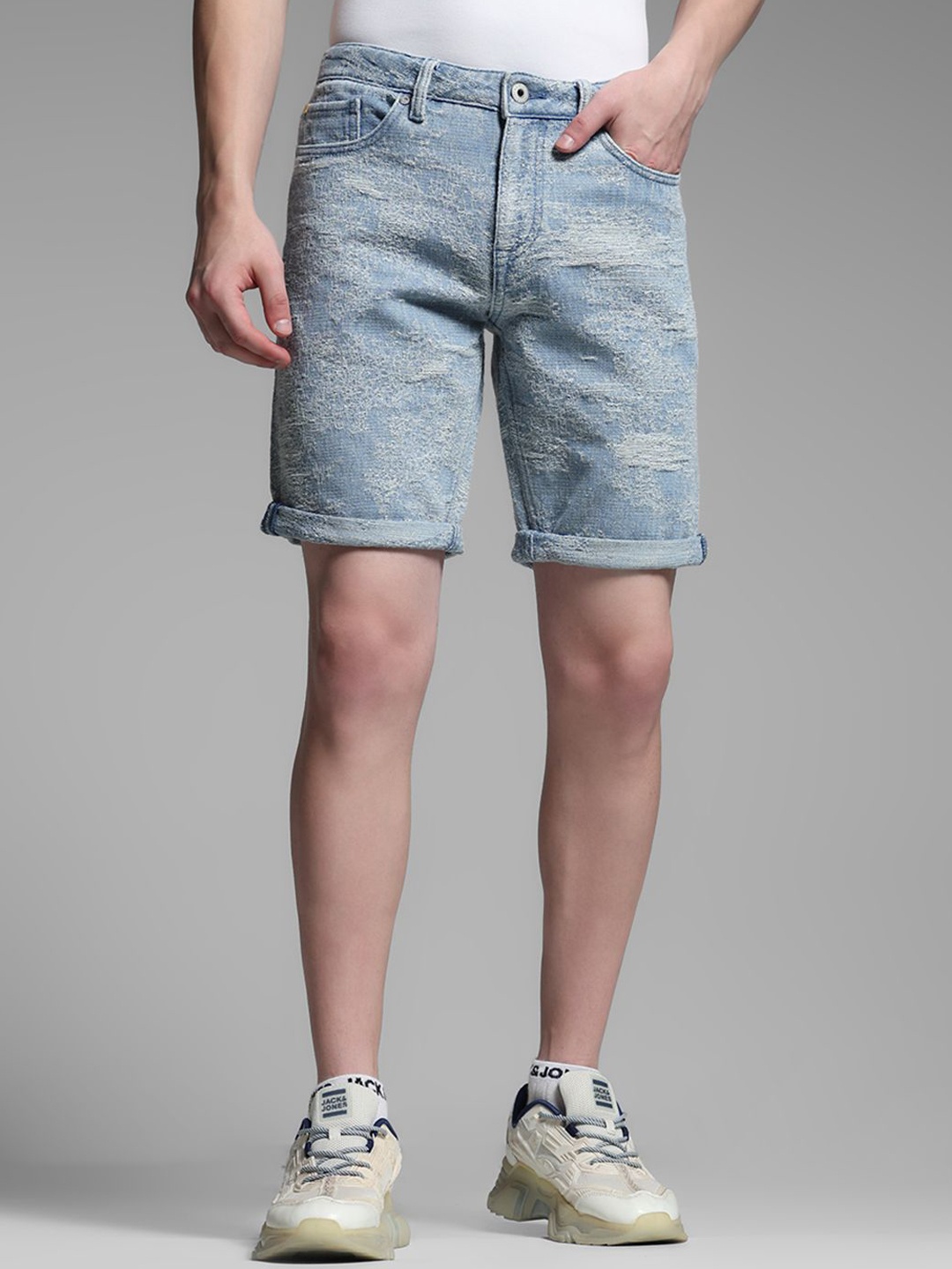 

Jack & Jones Men Denim Shorts, Blue