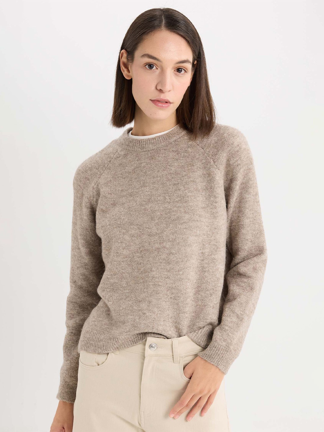 

DeFacto Women Pullover, Grey