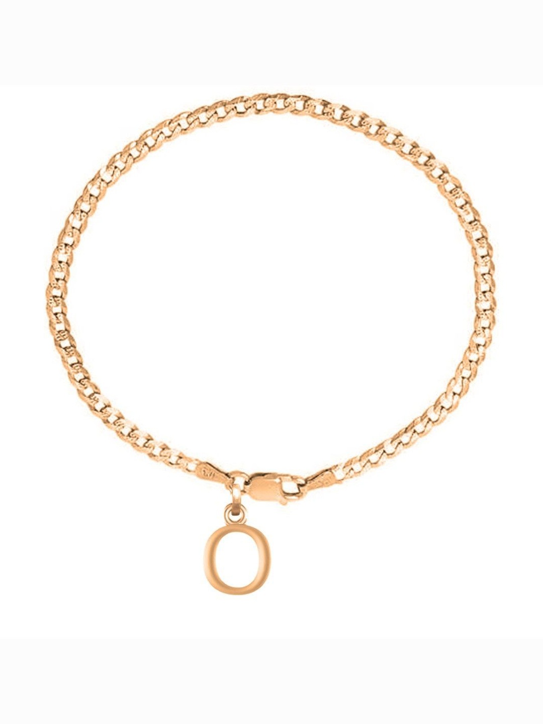 

AKSHAT SAPPHIRE Men Sterling Silver Link Bracelet, Gold