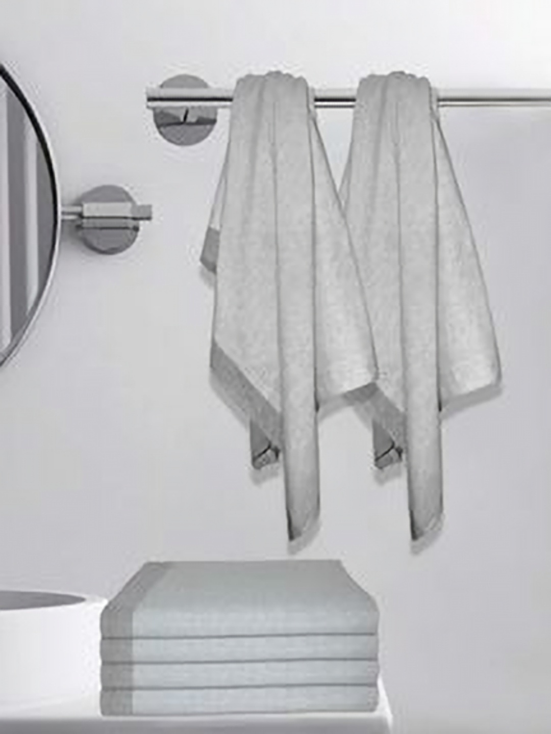 

Aura Brown & Grey 5 Cotton 210 GSM Bath Towel