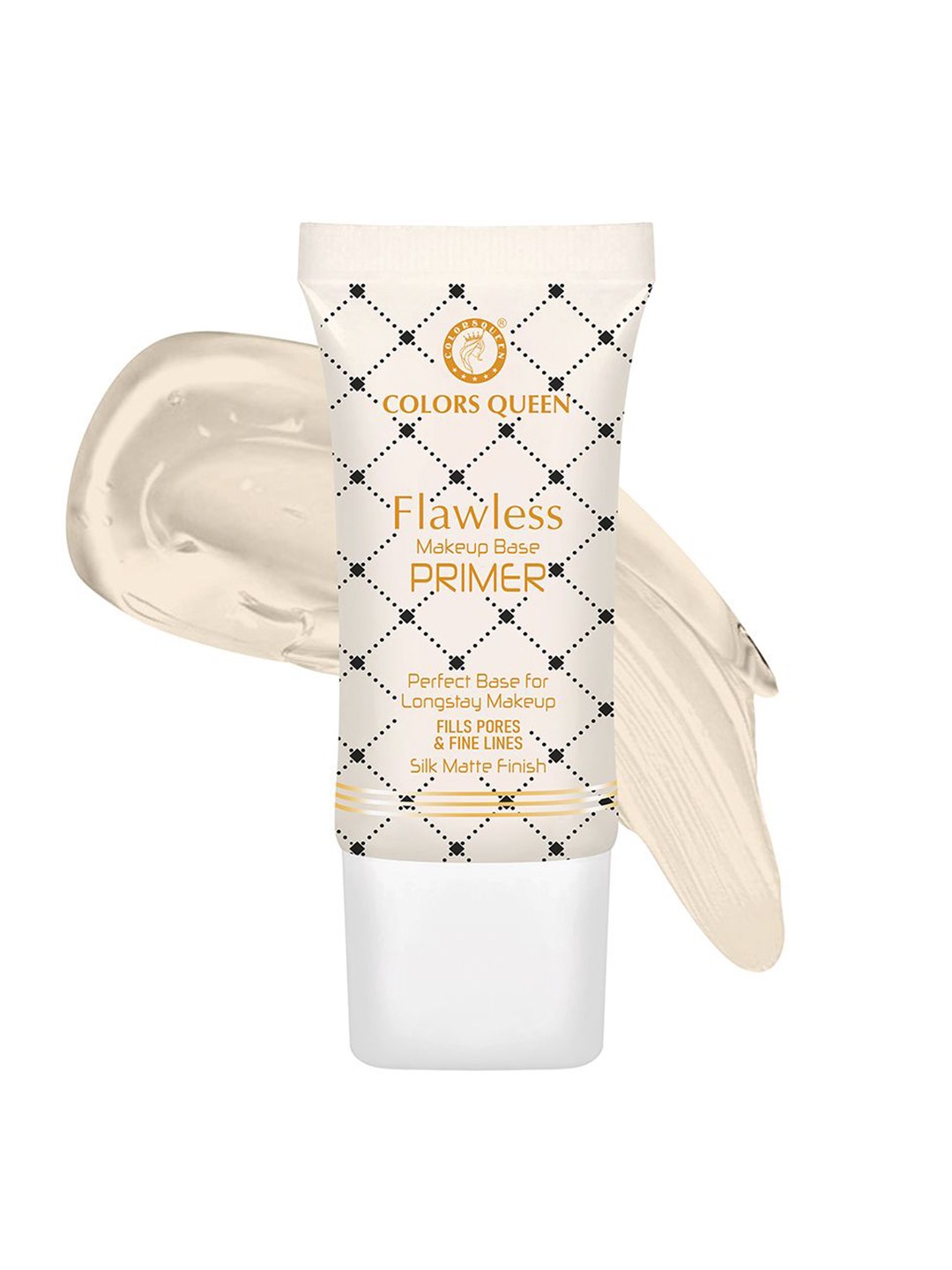 

Colors Queen Flaw Less Makeup Base Primer- 8 ml- Shade- 06, Transparent