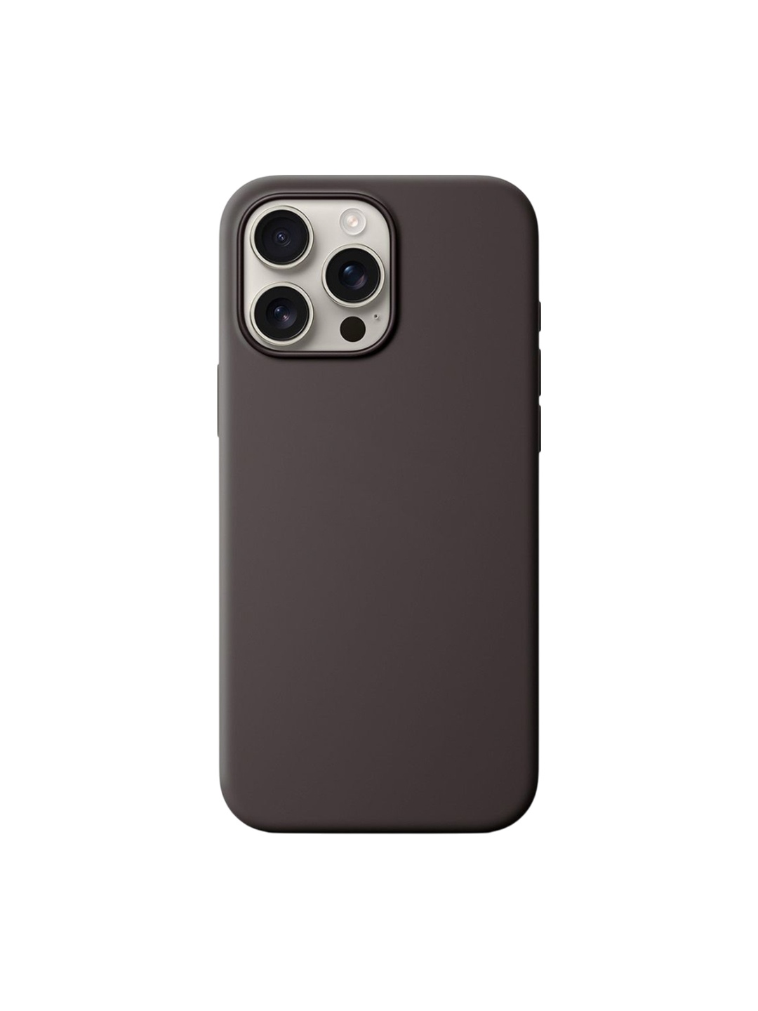 

TREEMODA Solid Printed iPhone 16 Pro Max Back Case Mobile Accessories, Grey