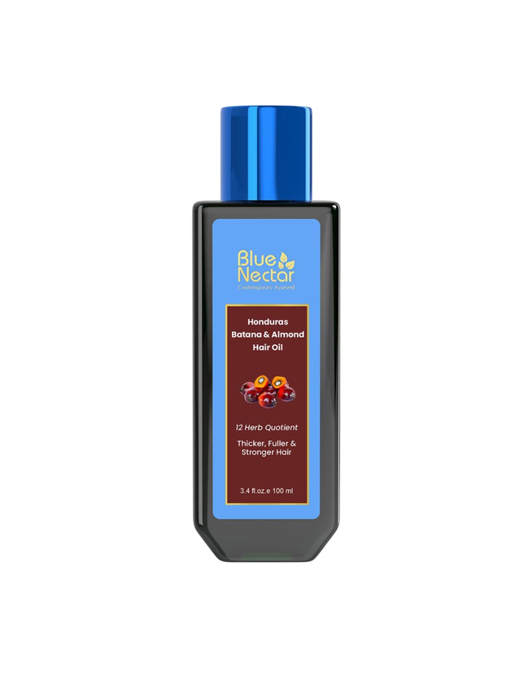 

Blue Nectar Honduras Batana & Almond Oil For Thicker Hair - 100 ml