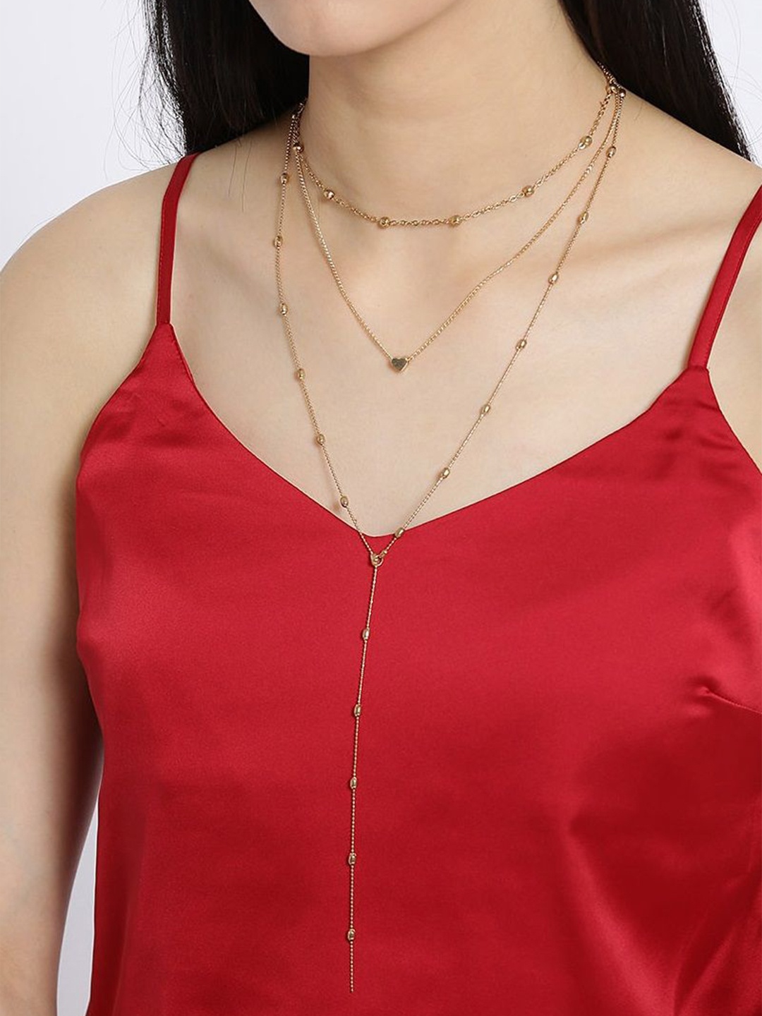 

DressBerry Layered Necklace, Gold
