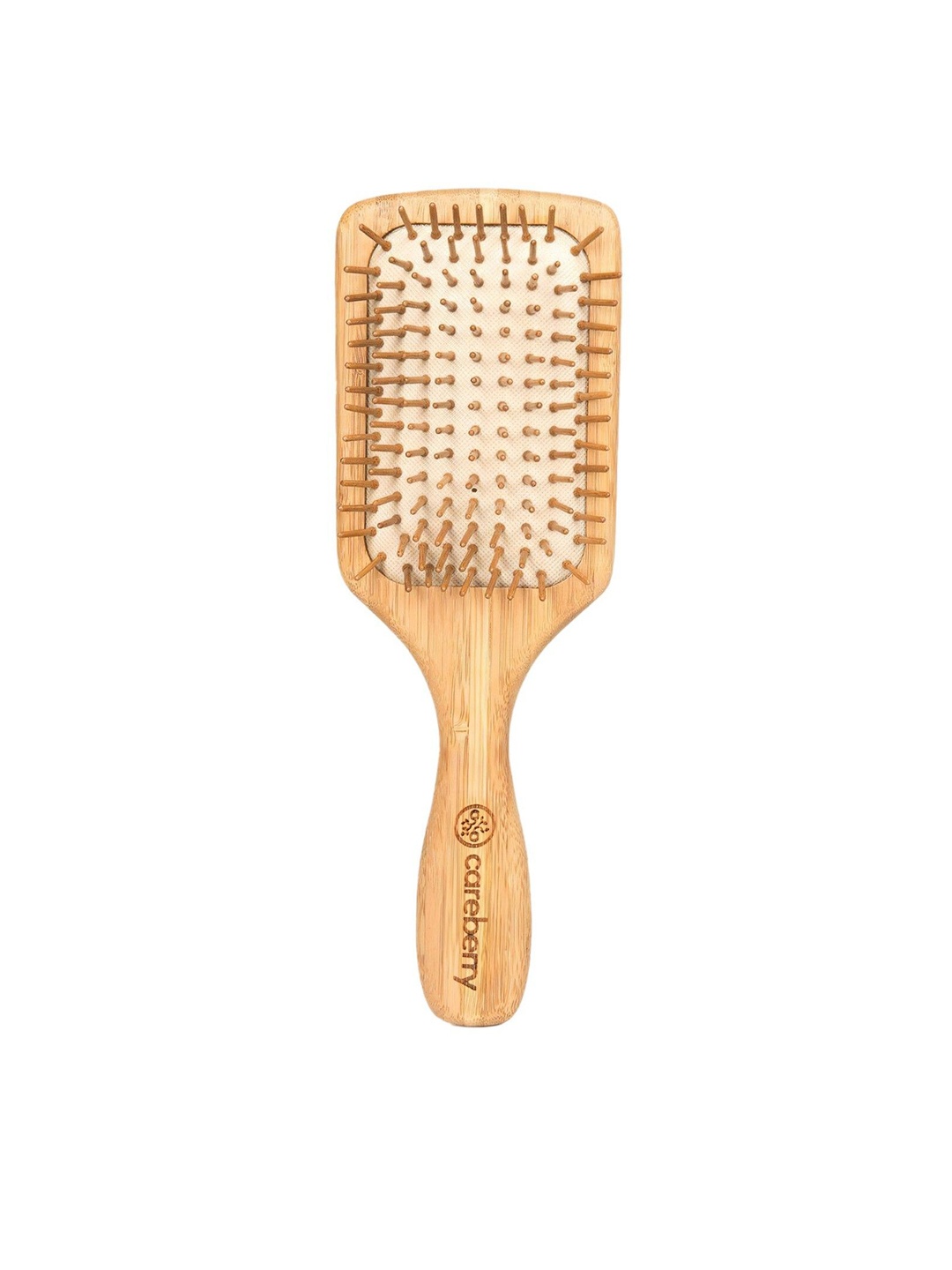 

careberry Bamboo Brilliance Paddle Hairbrush - Natural Brown