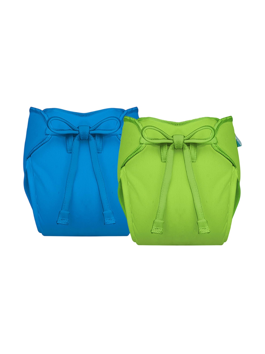 

Bumberry Pack Of 2 Reusable & Adjustable Cloth Diaper SN02_S001010_LXL-Multi, Green