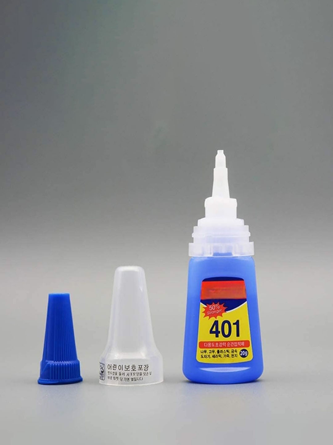

RANORE 401 Brush-On Nail Glue for Press-On Nails - 20 g, Transparent