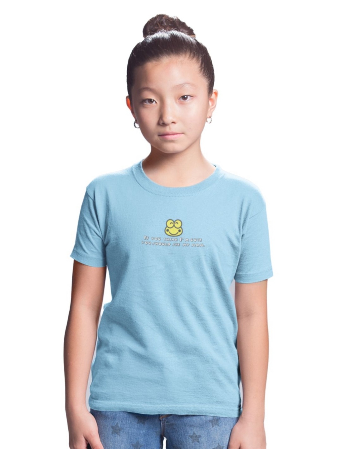 

Tantra Kids Typography Printed Applique T-shirt, Turquoise blue