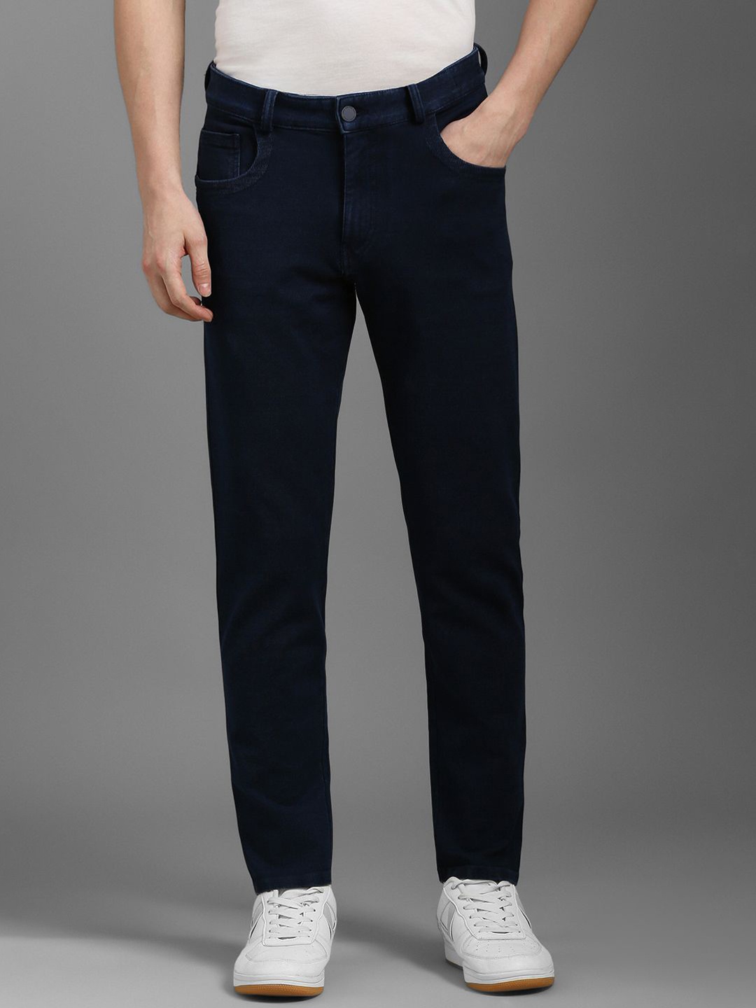 

Louis Philippe Jeans Men Slim Fit Jeans, Navy blue