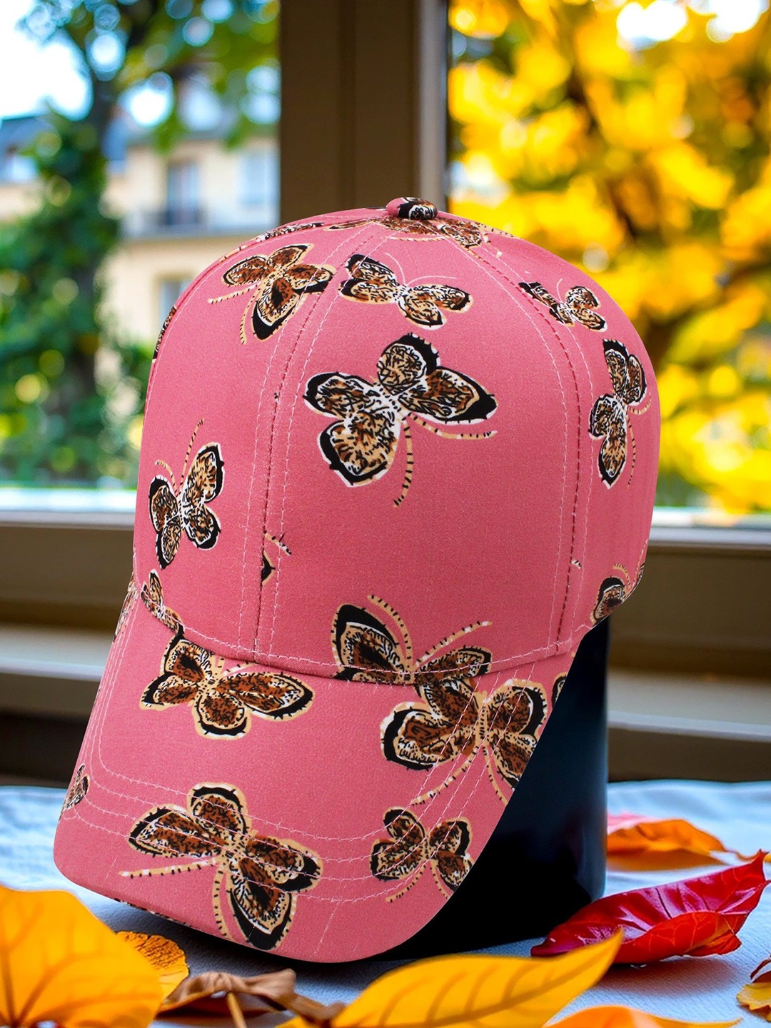 

JENNA Girls Printed Baseball Cap, Pink