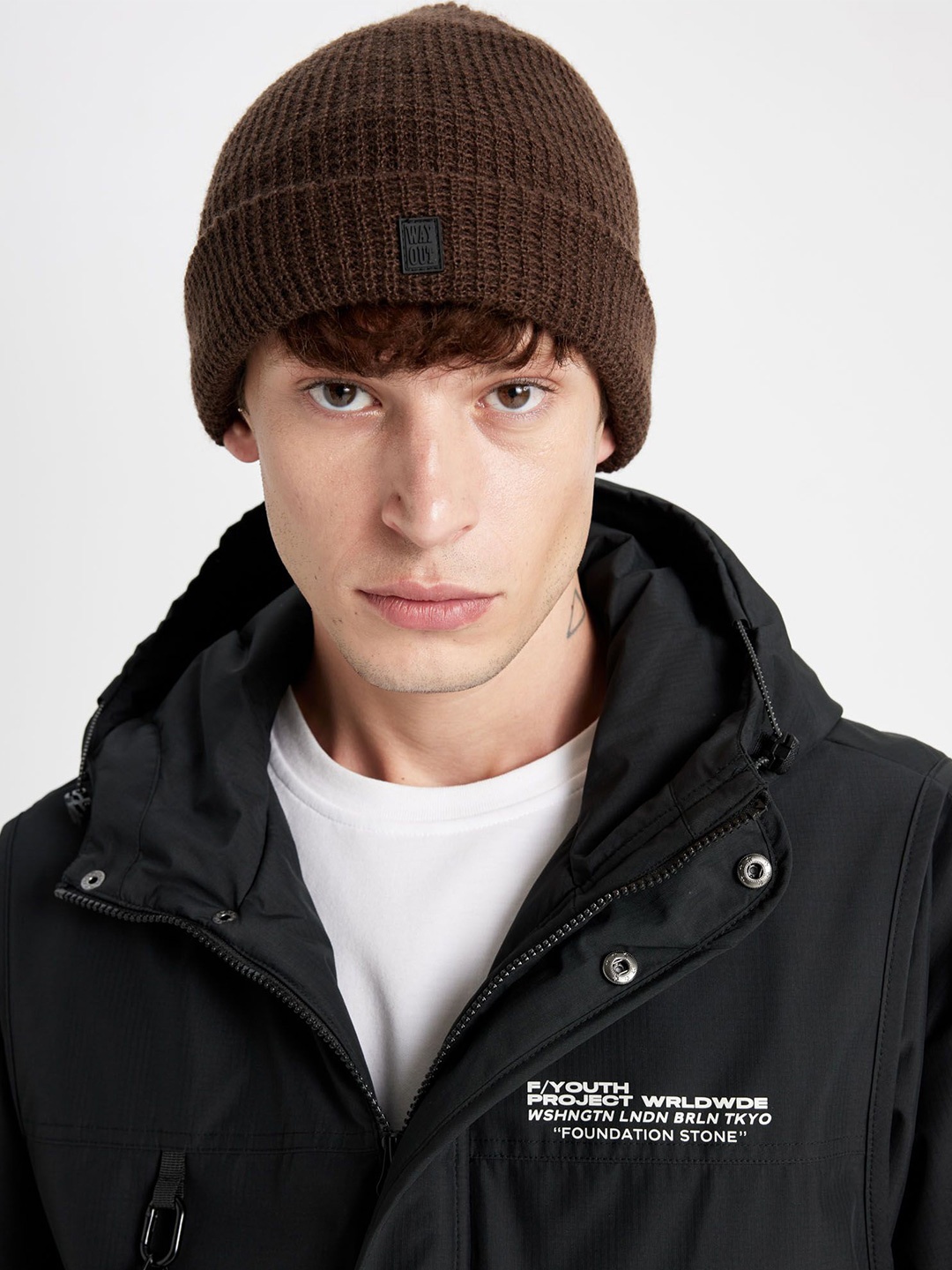 

DeFacto Men Beanie, Brown