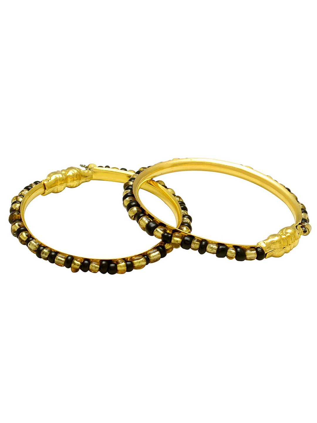 

MEMOIR Unisex Kids 2 Brass Antique Gold-Plated Charm Bracelet