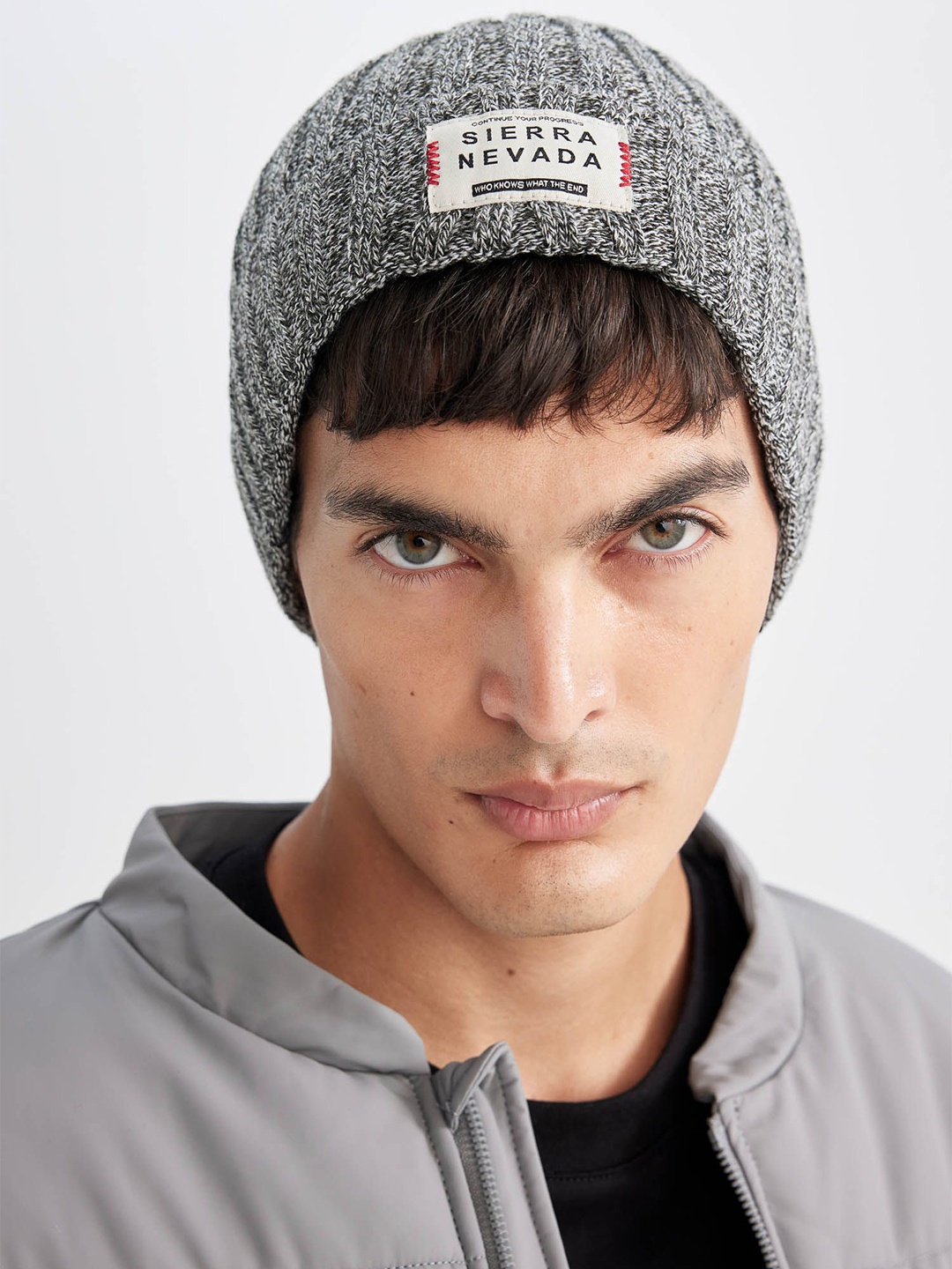 

DeFacto Men Beanie, Grey