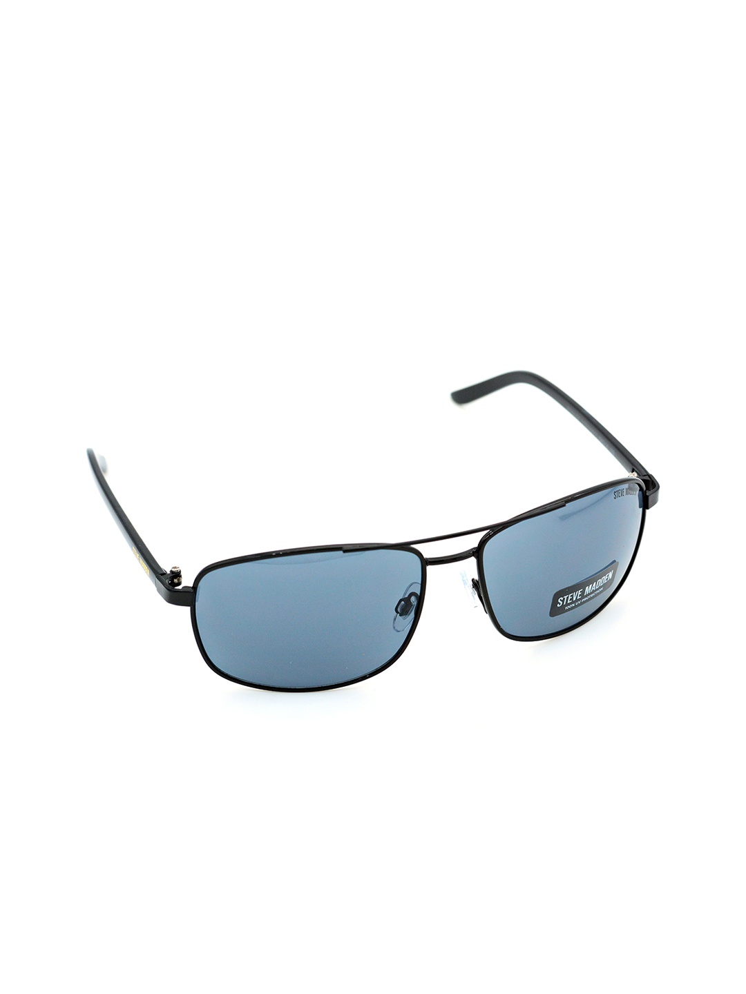 

Steve Madden Men Square Sunglasses with UV Protected Lens X17115, Blue