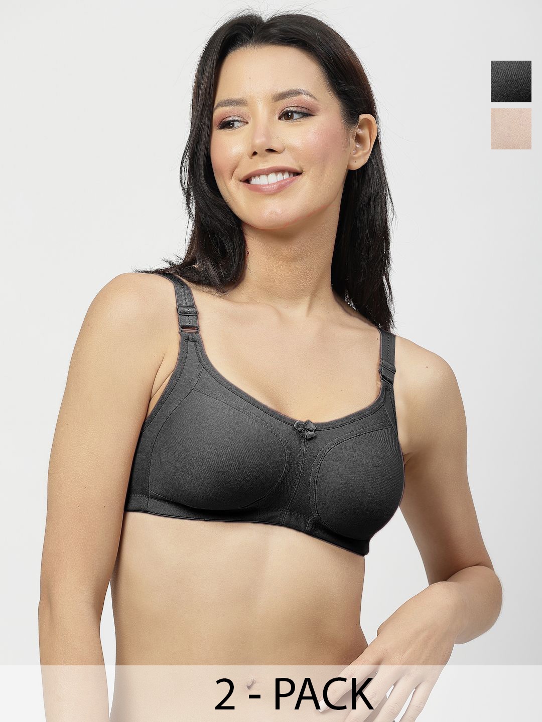 

SHYAM SONS FLAIR Bra Full Coverage, Black