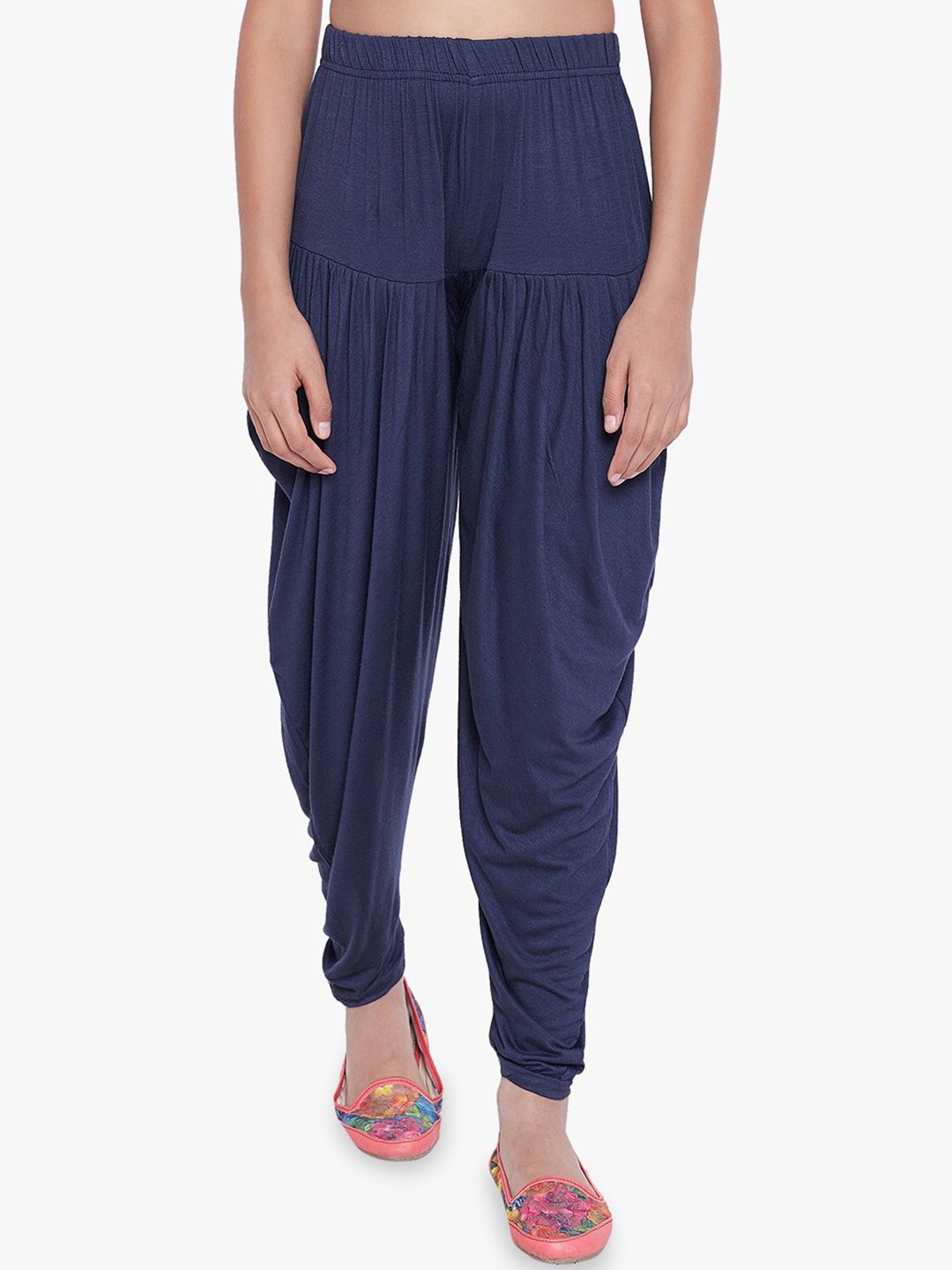 

THE PAJAMA FACTORY Girls Dhotis, Navy blue