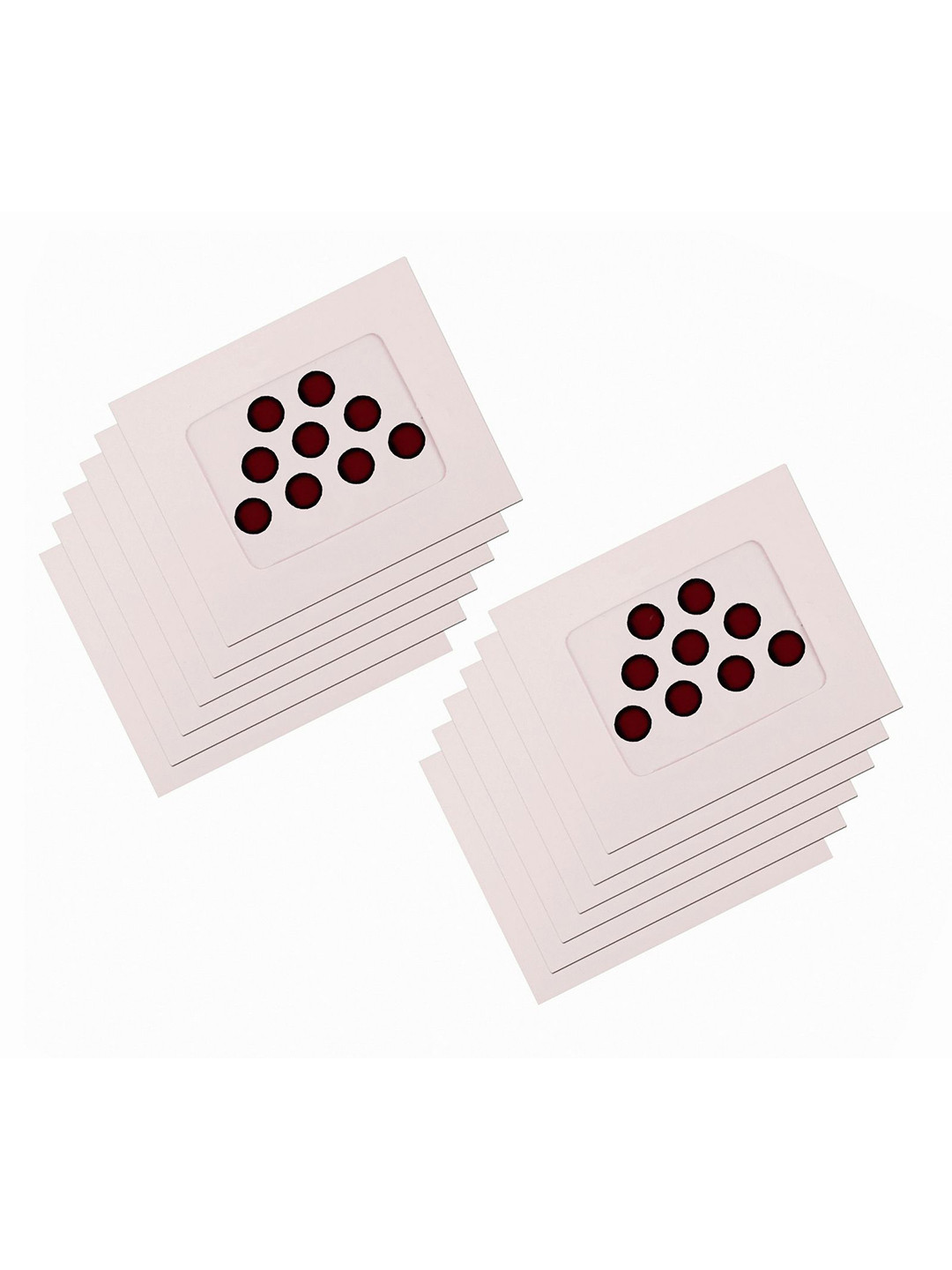 

VAMA Beautiful Traditional Designer Bindis - Maroon