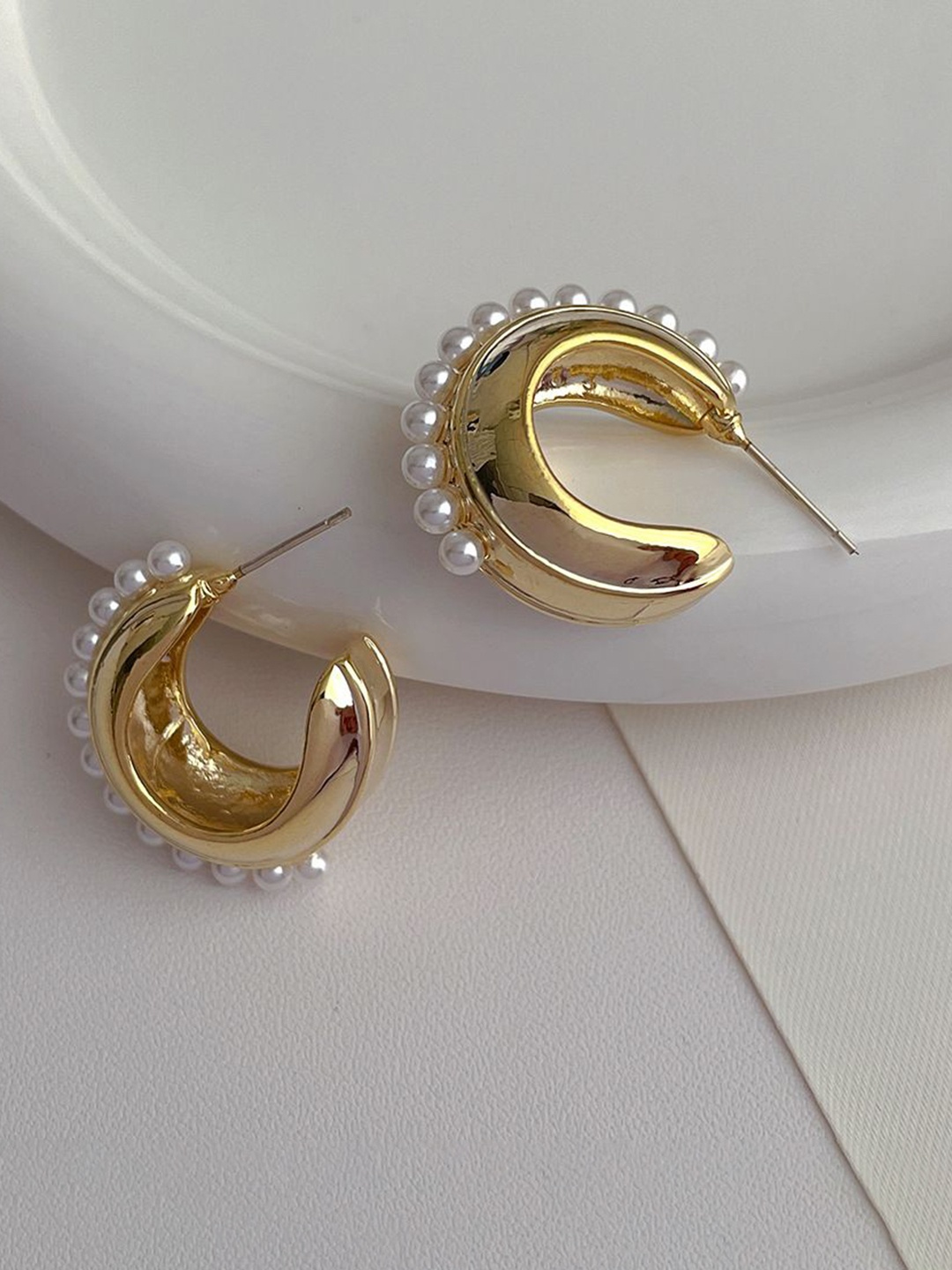 

Just Lil Things Contemporary Hoop Earrings, Multi