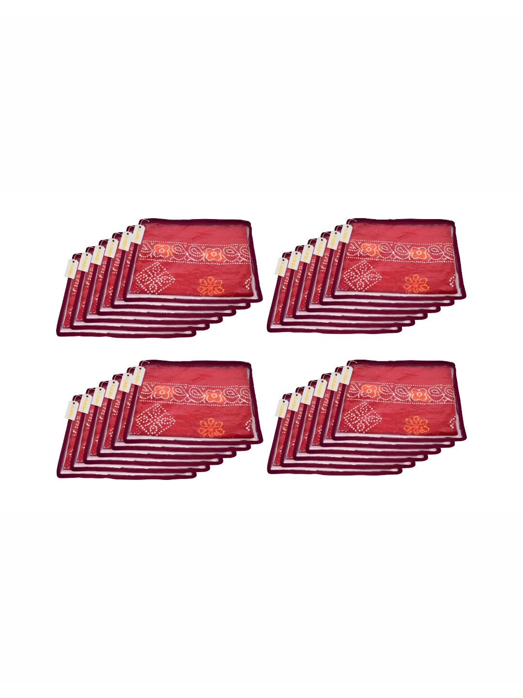 

Ajabh Maroon & Transparent 24 Pieces Multi-Utility Organisers