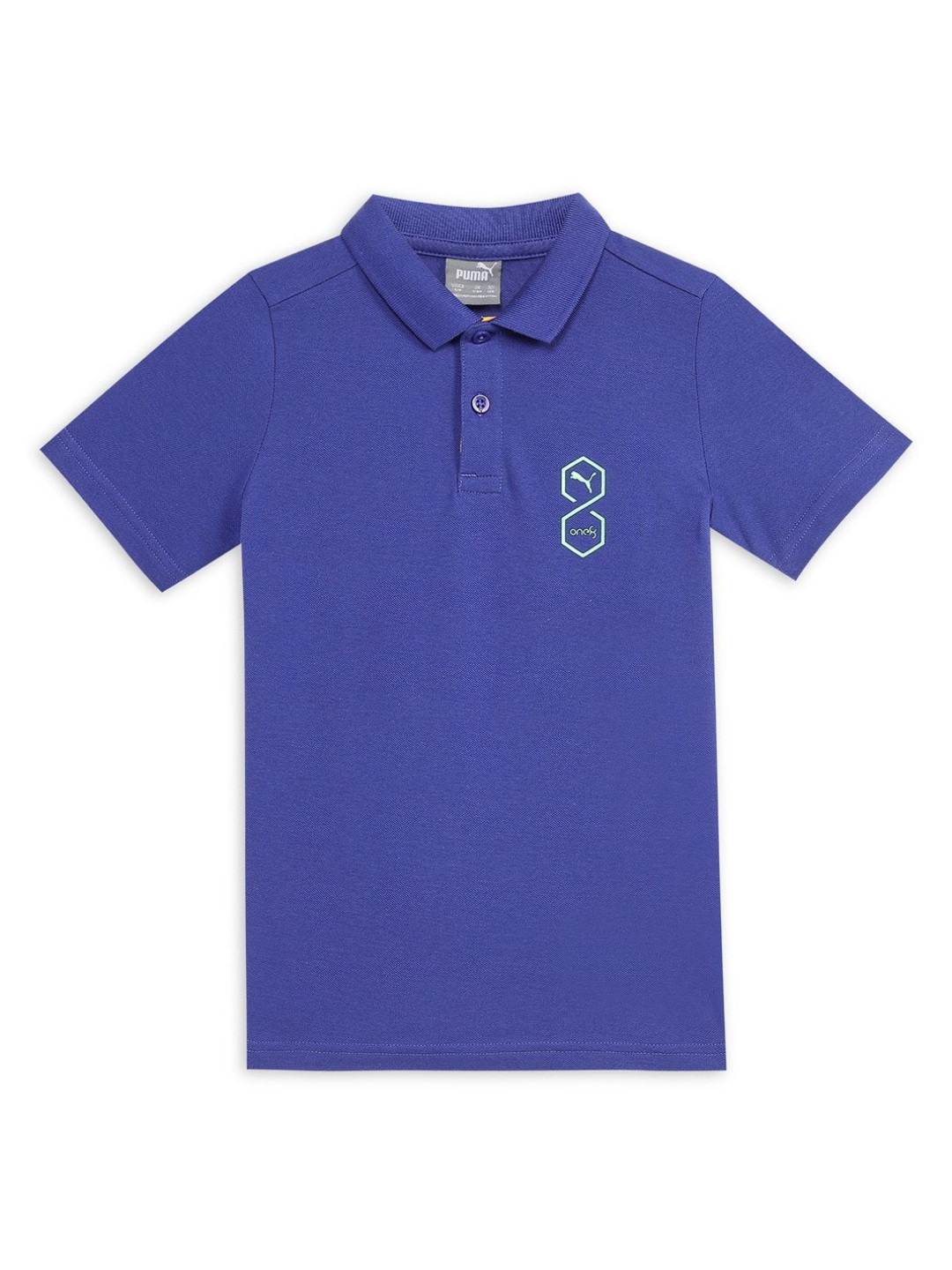 

one8 x PUMA Boys Polo Collar T-shirt, Blue