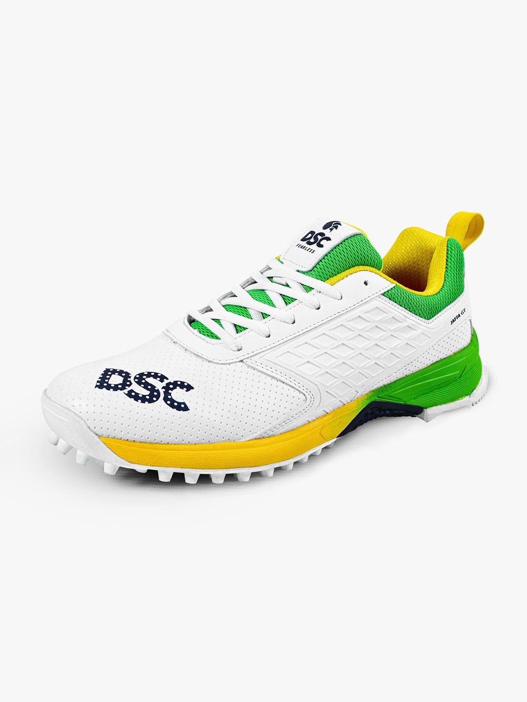 

DSC Jaffa GT Cricket Shoes- Color - YLGR24, White