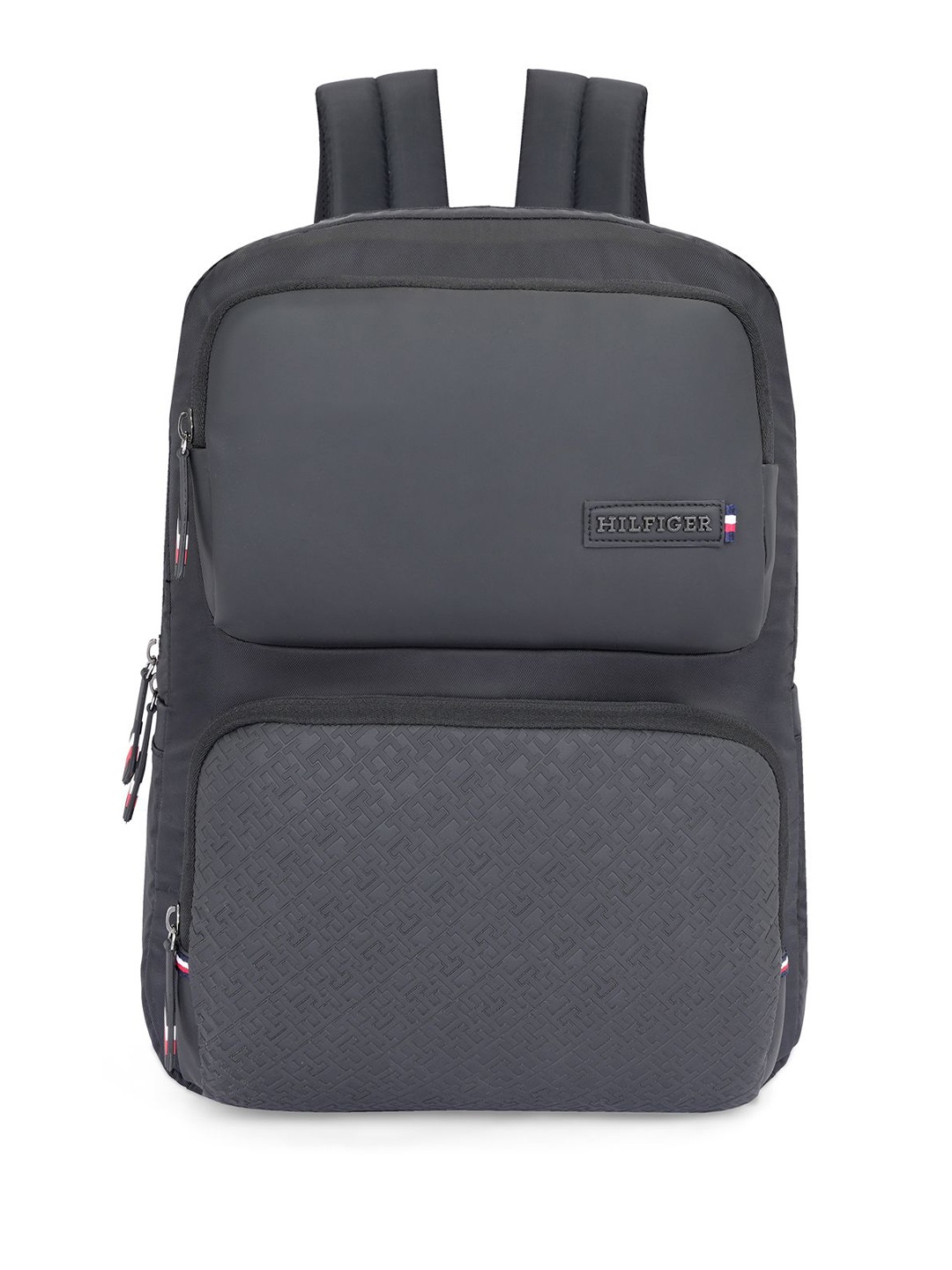 

Tommy Hilfiger Unisex Colourblocked Backpack, Black