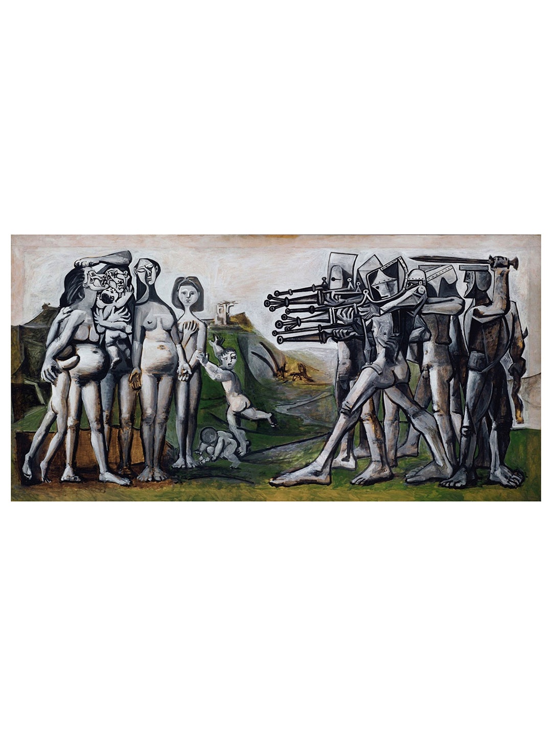 

Adventures India Grey & Black Wooden Painting Wall Art