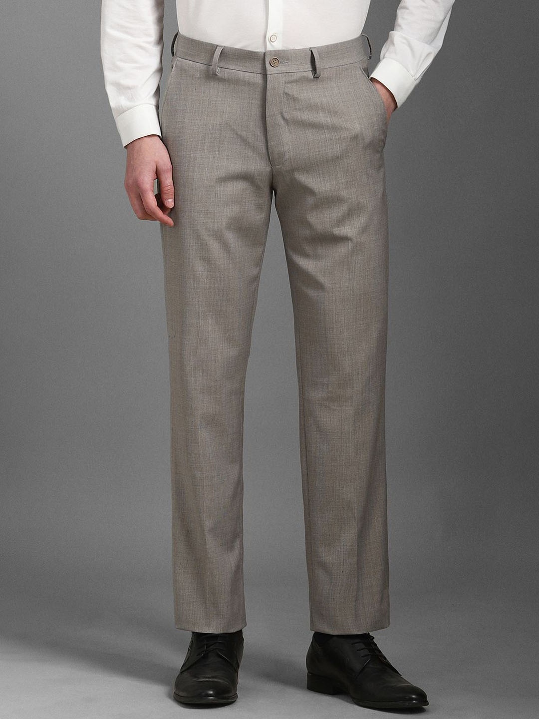 

Louis Philippe Men Trousers, Grey