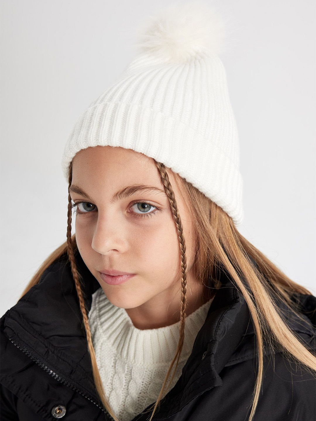 

DeFacto Girls Beanie, White