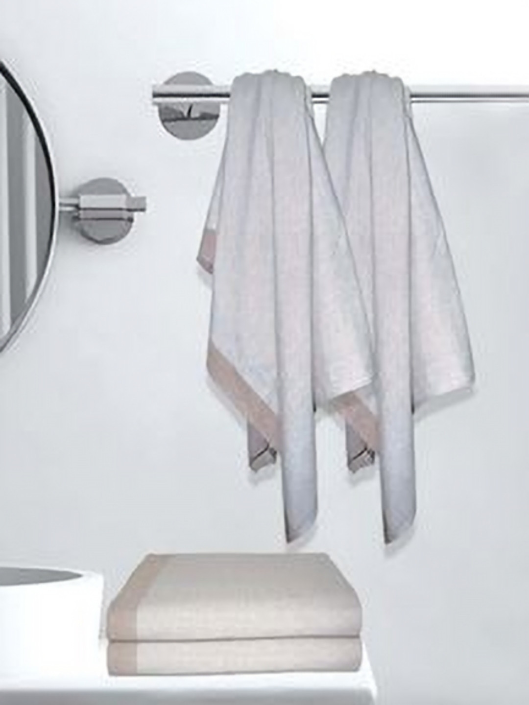 

Aura Grey & Brown 4 Cotton 210 GSM Bath Towel