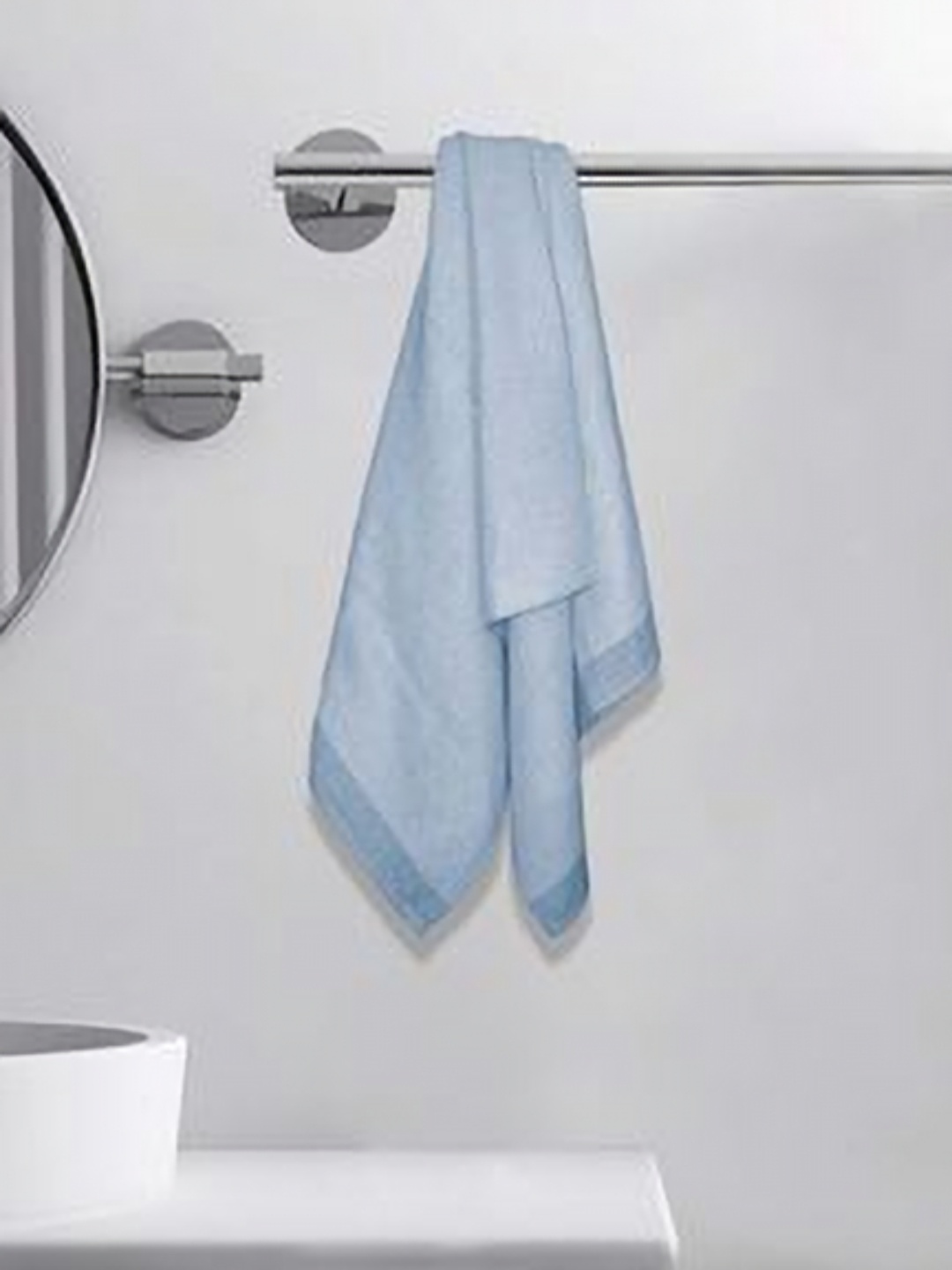 

Aura Blue & Grey 1 Cotton 210 GSM Bath Towel