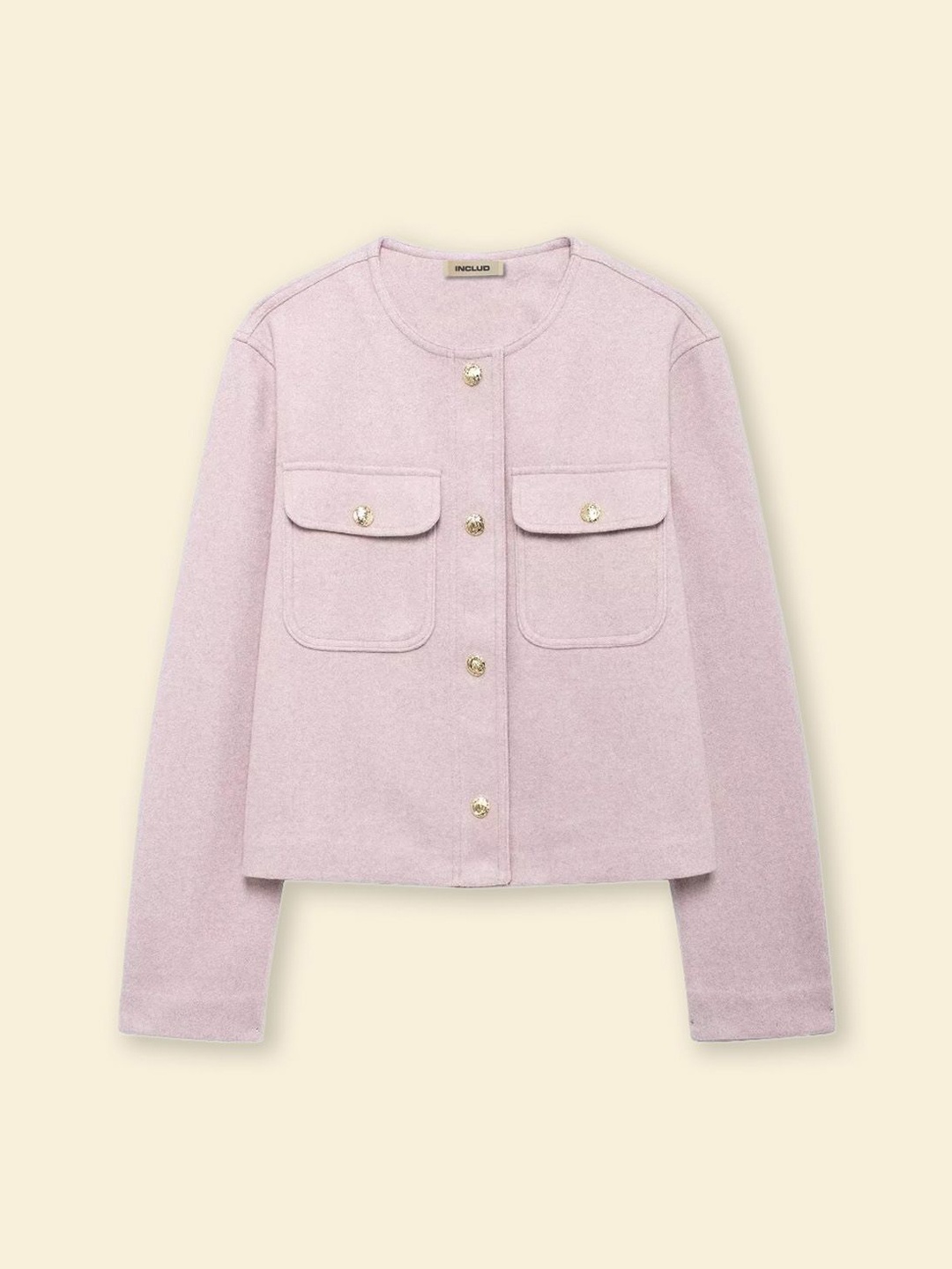 

StyleCast Women Open Front Jacket, Pink