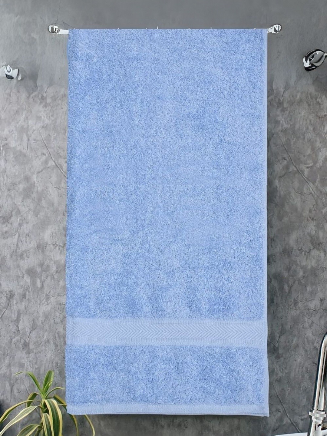 

Black gold Blue 2 Cotton 500 GSM Bath Towel