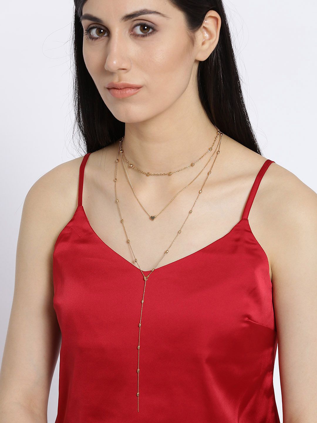 

DressBerry Layered Necklace, Gold