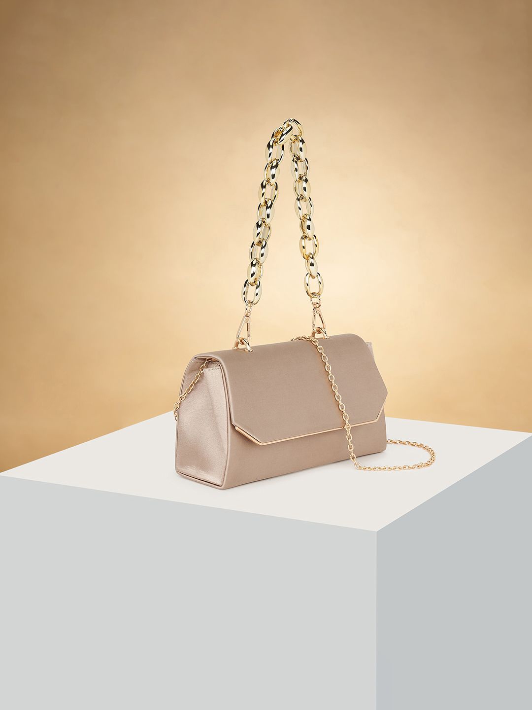 

Forever Glam by Pantaloons Purse Clutch, Rose gold