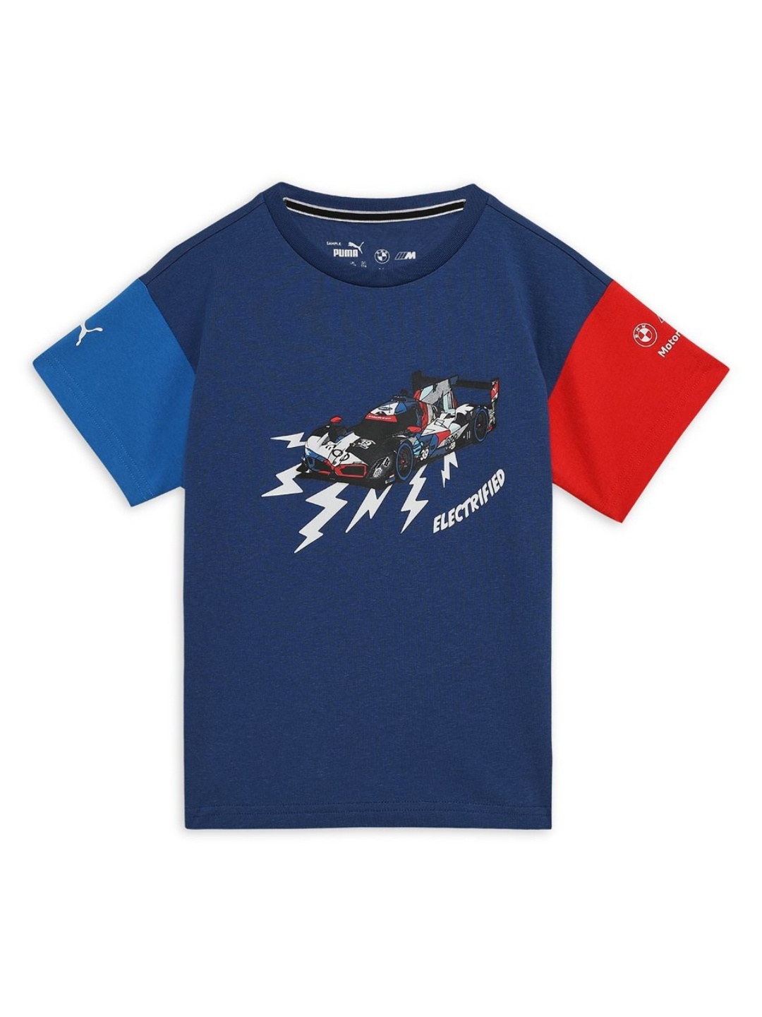 

PUMA Motorsport Kids Printed Pockets T-shirt, Blue