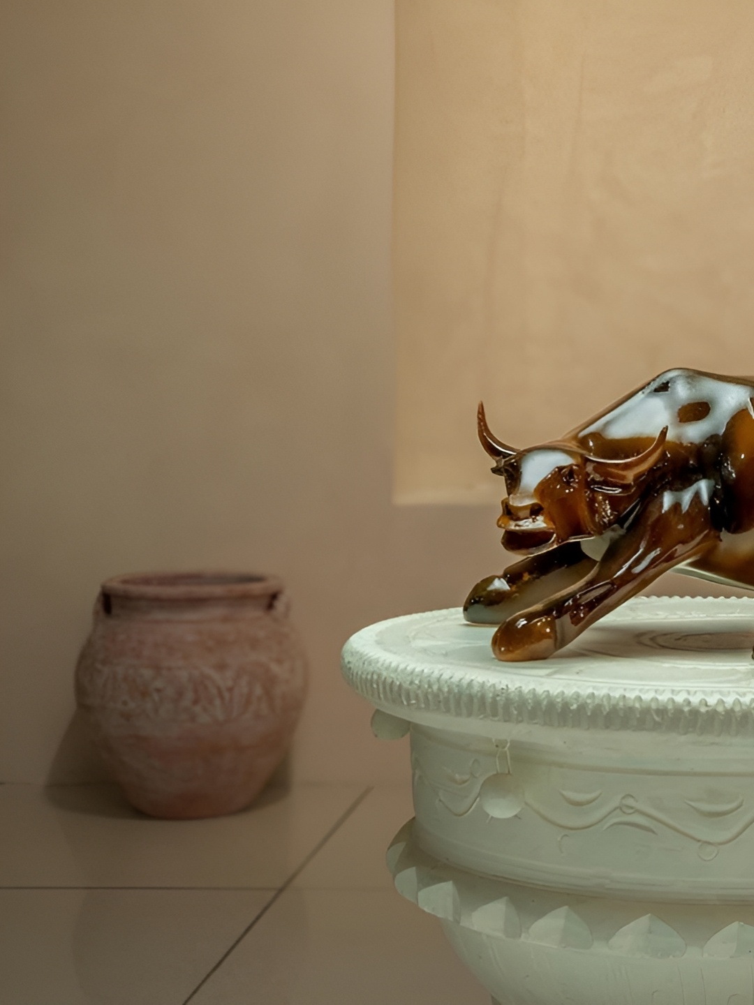 

SANKALAN CREATIONS Multicoloured Figurine Showpiece, Multi