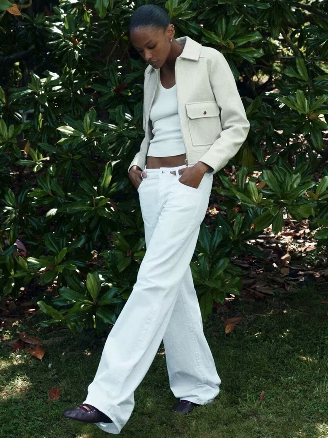 

StyleCast Women Open Front Jacket, White