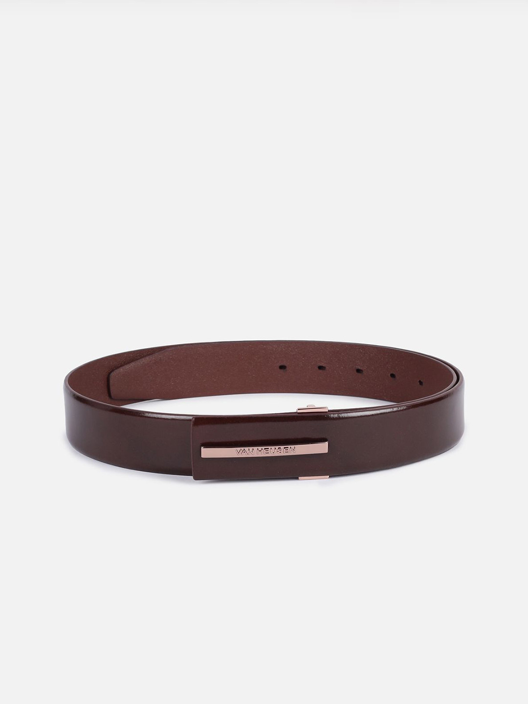 

Van Heusen Men Leather Formal Belt, Brown