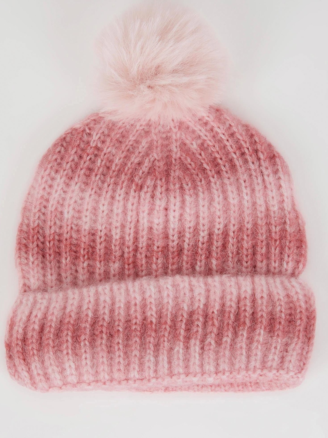 

DeFacto Girls Printed Beanie, Pink