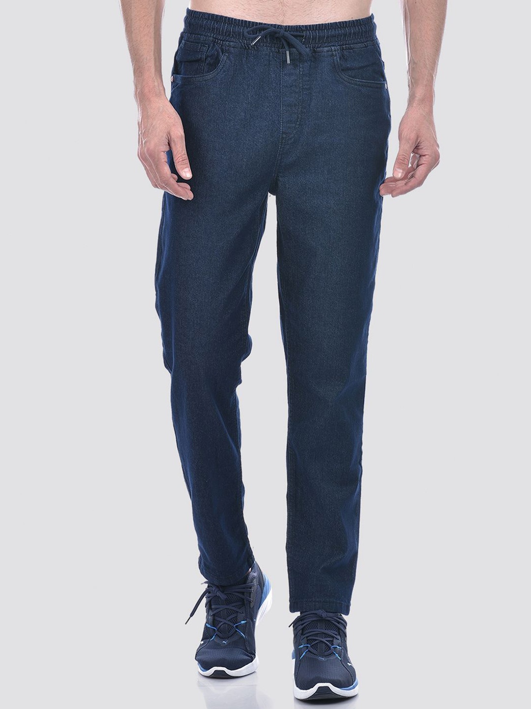 

INKD Men Relaxed Fit Stretchable Jeans, Blue