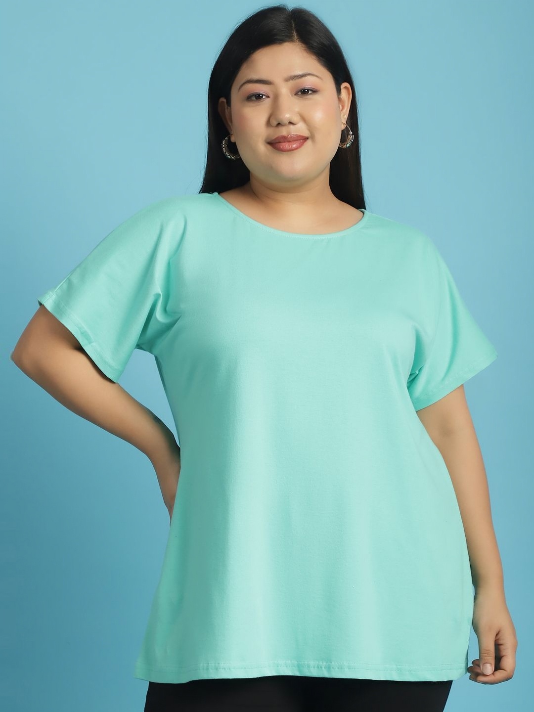 

theRebelinme Women T-shirt, Sea green