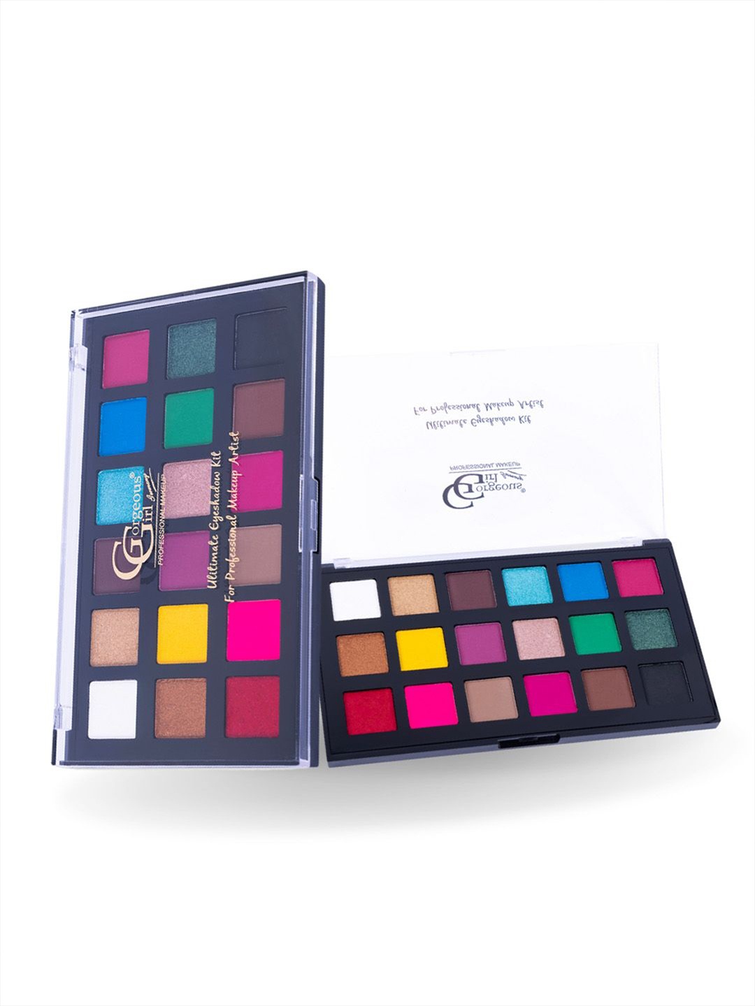 

Gorgeous Girl 18 Shimmer Matte Color Ultimate Eyeshadow Palette - 50 g - 01, Blue