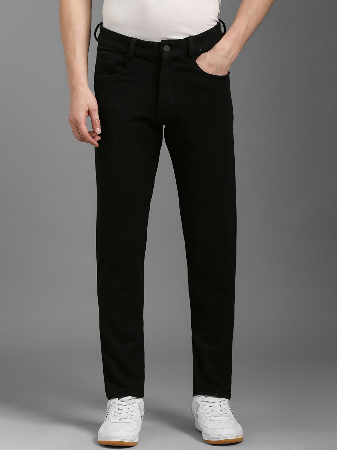 

Louis Philippe Jeans Men Slim Fit Jeans, Black
