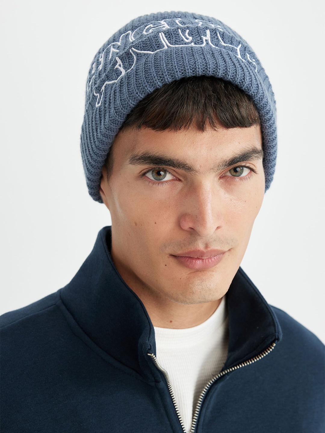 

DeFacto Men Beanie, Grey