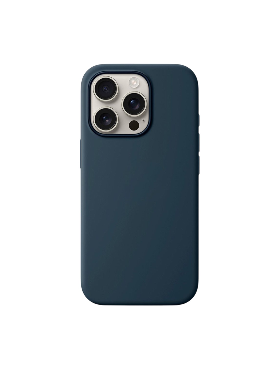 

TREEMODA Solid Printed iPhone 16 Pro Back Case Mobile Accessories, Blue