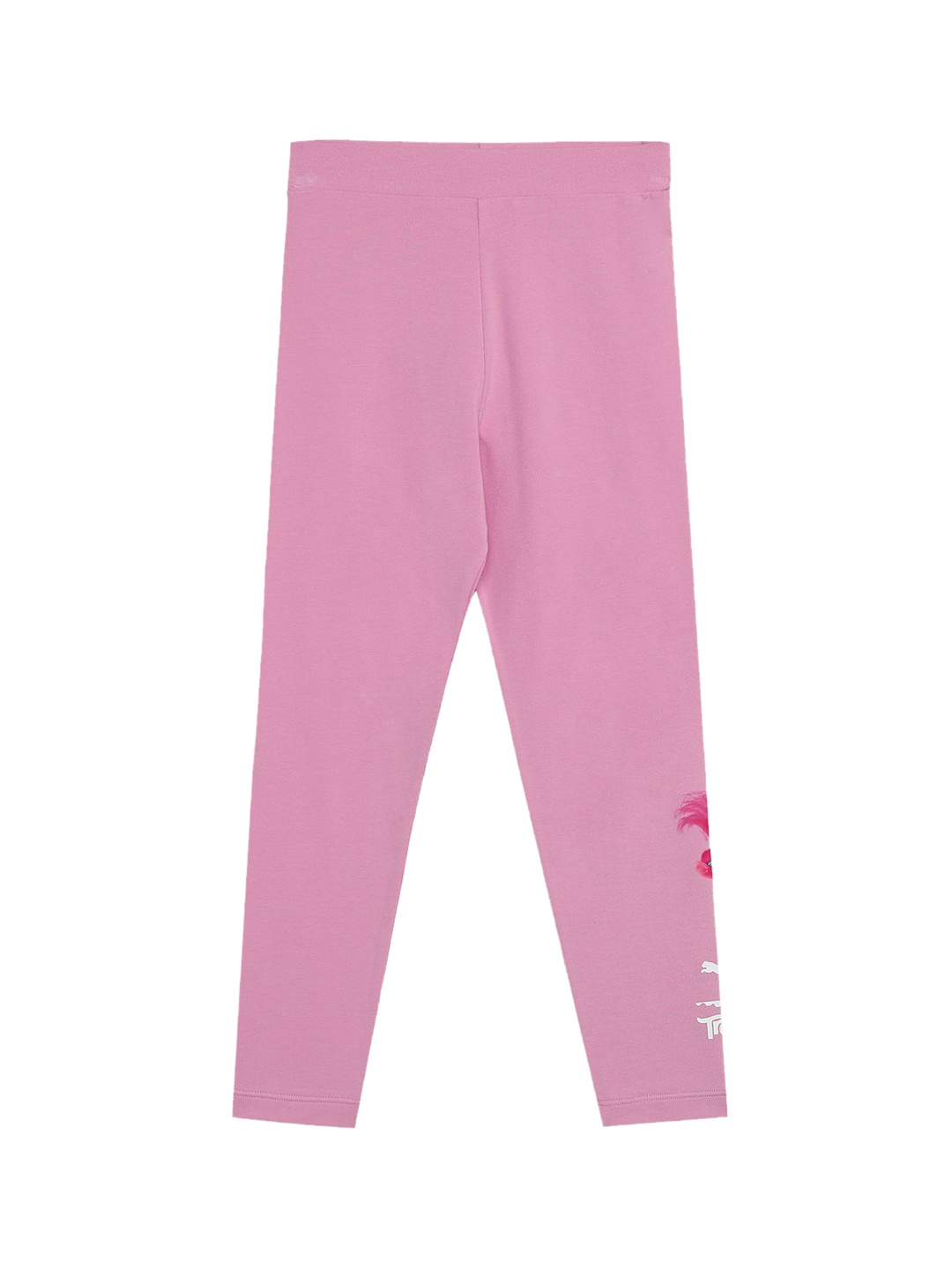 

Puma X Trolls Girls Skinny Fit Ankle Length Leggings, Pink