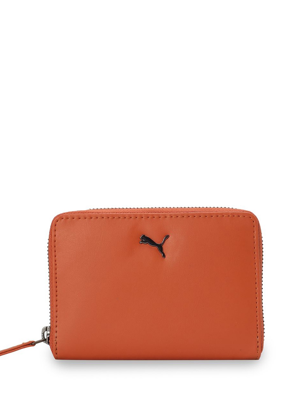 

Puma PREMIUM Unisex Zip Around Wallet, Brown