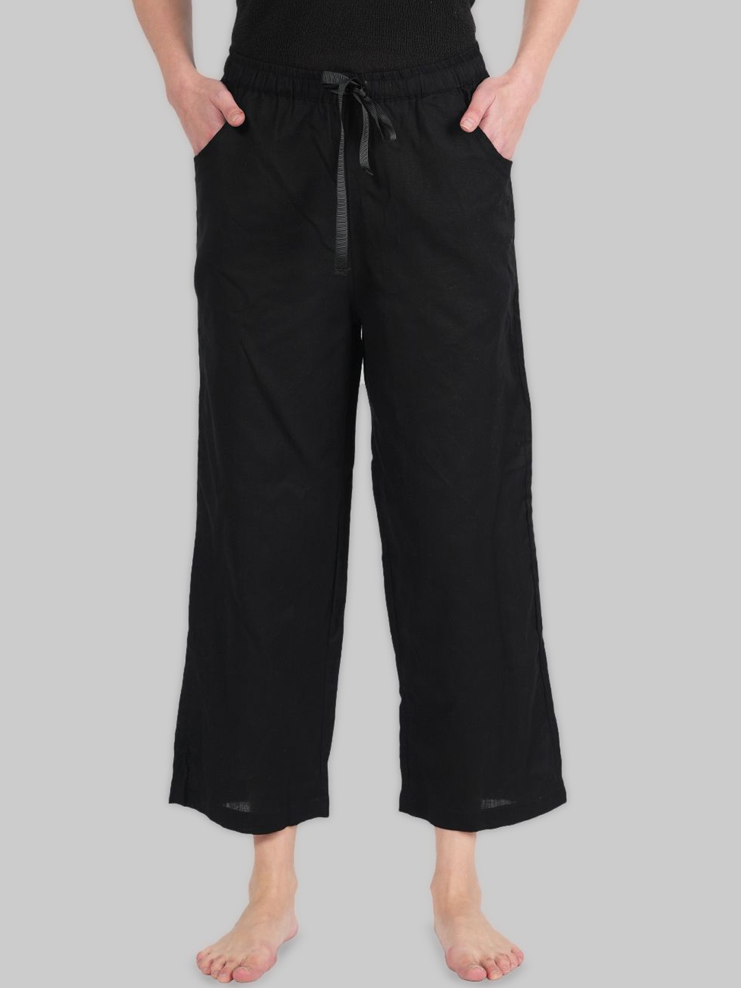 

Style Shoes Women Mid-Rise Lounge Pants, Black